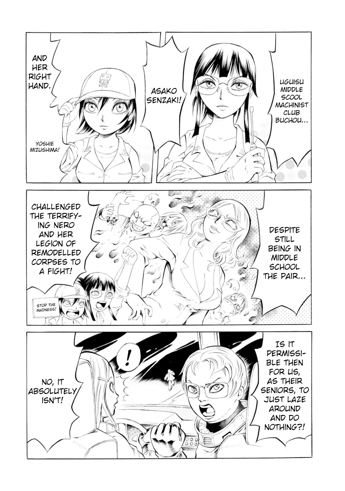 Chimamire Sukeban Chainsaw Chapter 38 page 3 - Chapter 38