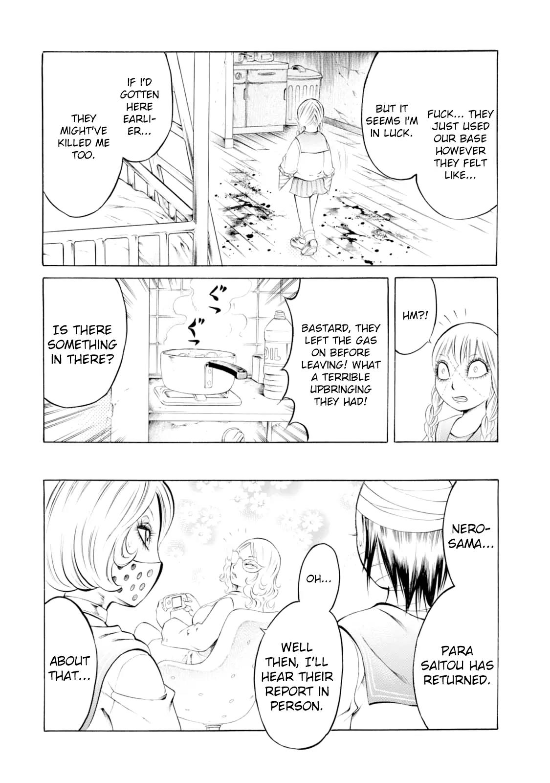 Chimamire Sukeban Chainsaw Chapter 40 page 22 - Chapter 40