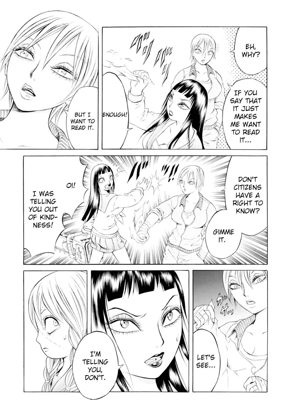 Chimamire Sukeban Chainsaw Chapter 42 page 7 - Chapter 42
