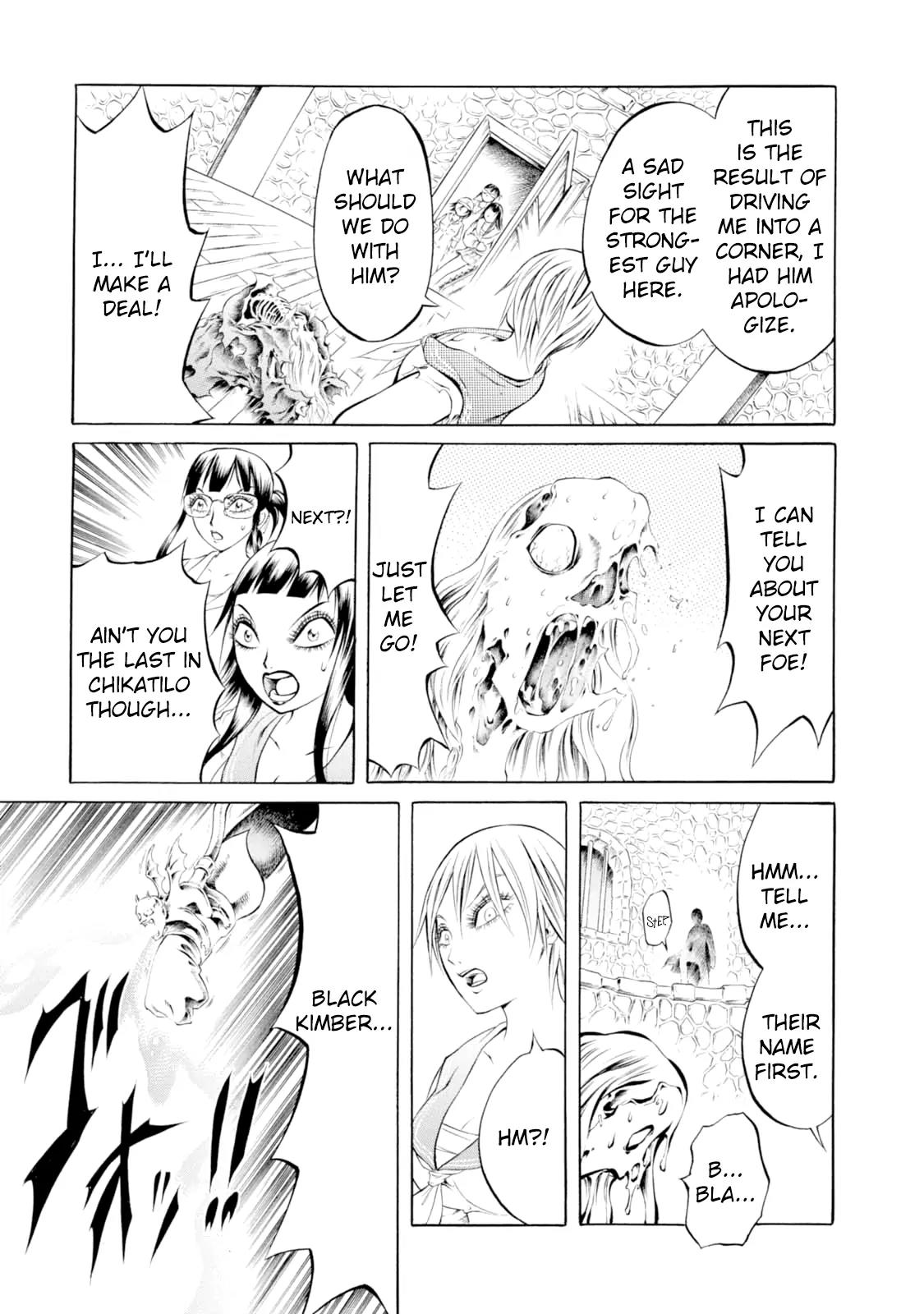 Chimamire Sukeban Chainsaw Chapter 54 page 21 - Chapter 54