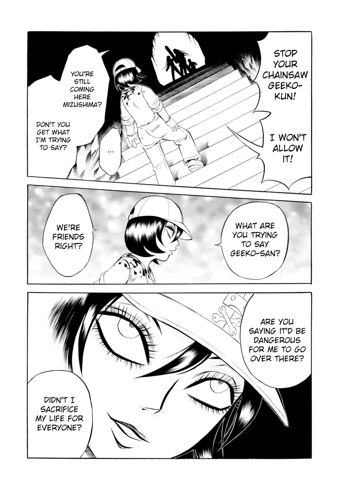 Chimamire Sukeban Chainsaw Chapter 61 page 14 - Chapter 61