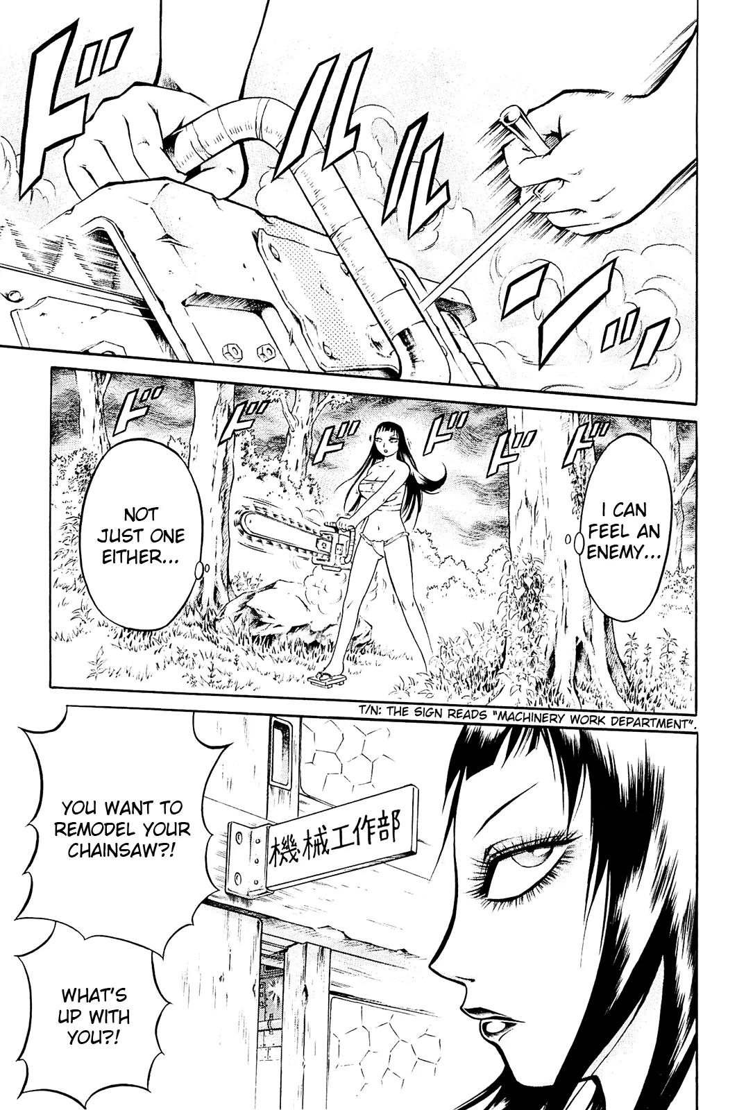 Chimamire Sukeban Chainsaw Chapter 7 page 18 - Chapter 7