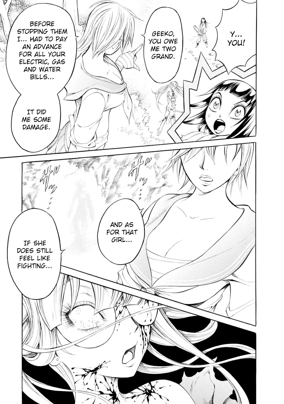Chimamire Sukeban Chainsaw Chapter 75 page 22 - Chapter 75