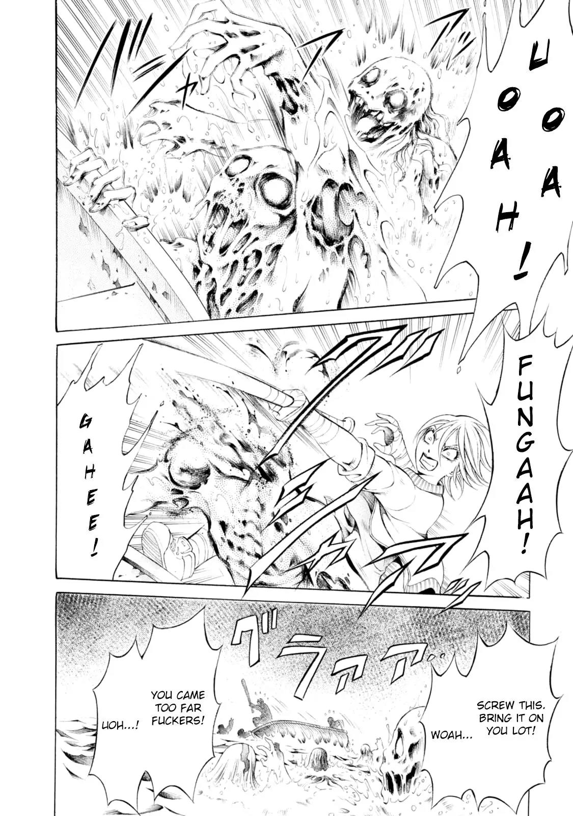Chimamire Sukeban Chainsaw Chapter 87 page 17 - Chapter 87
