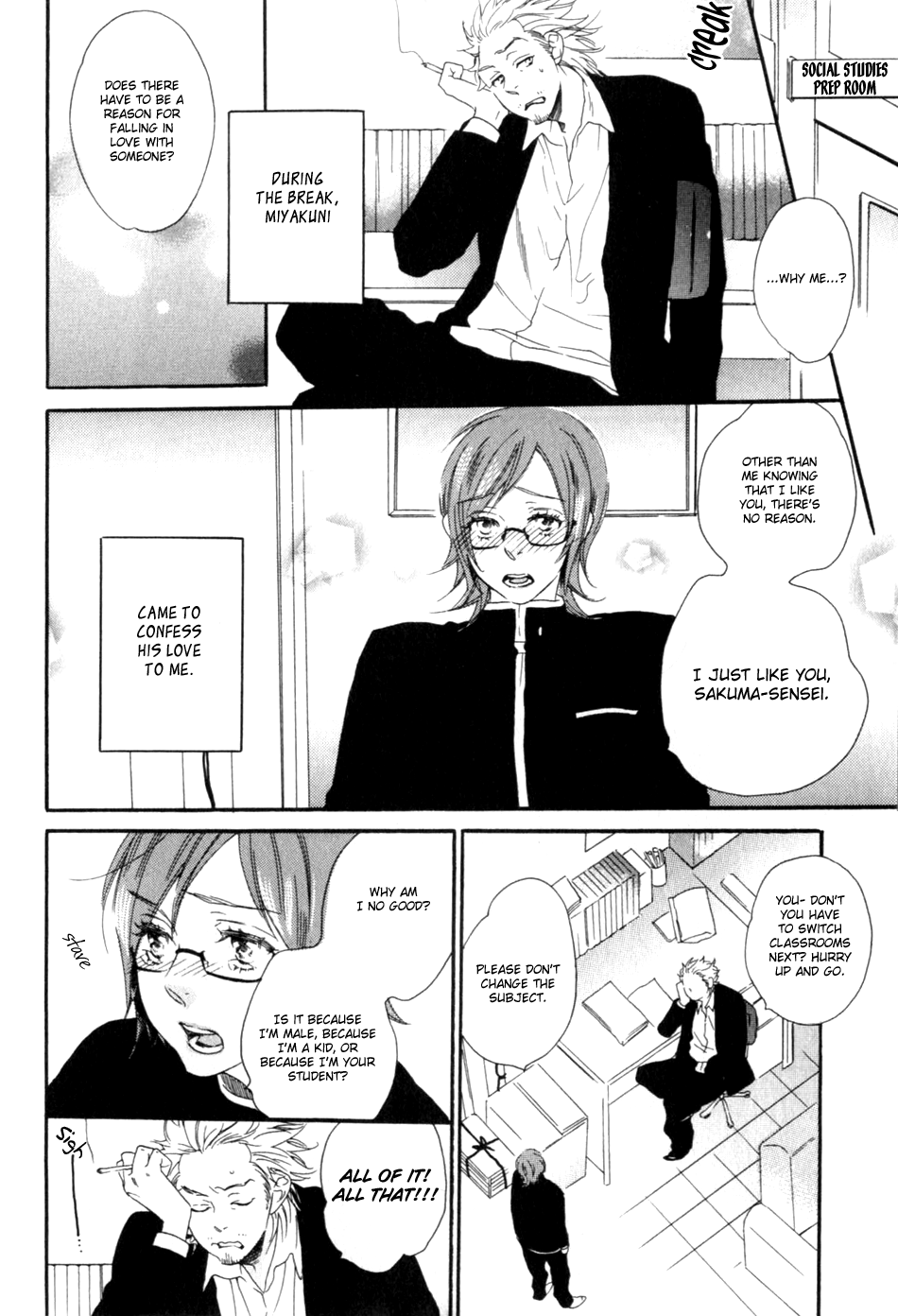 Chime: Peach na Seito to Banana na Kyoushi Chapter 1.2 page 8 - Chapter 1 v2 : Chime