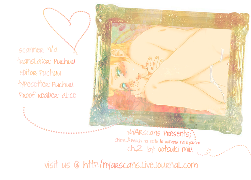 Chime: Peach na Seito to Banana na Kyoushi Chapter 2.2 page 2 - Chapter 2 v2 : Balance