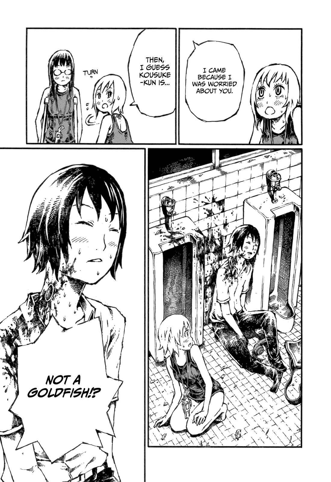 Chimoguri Ringo to Kingyobachi Otoko Chapter 2 page 25 - Chapter 2