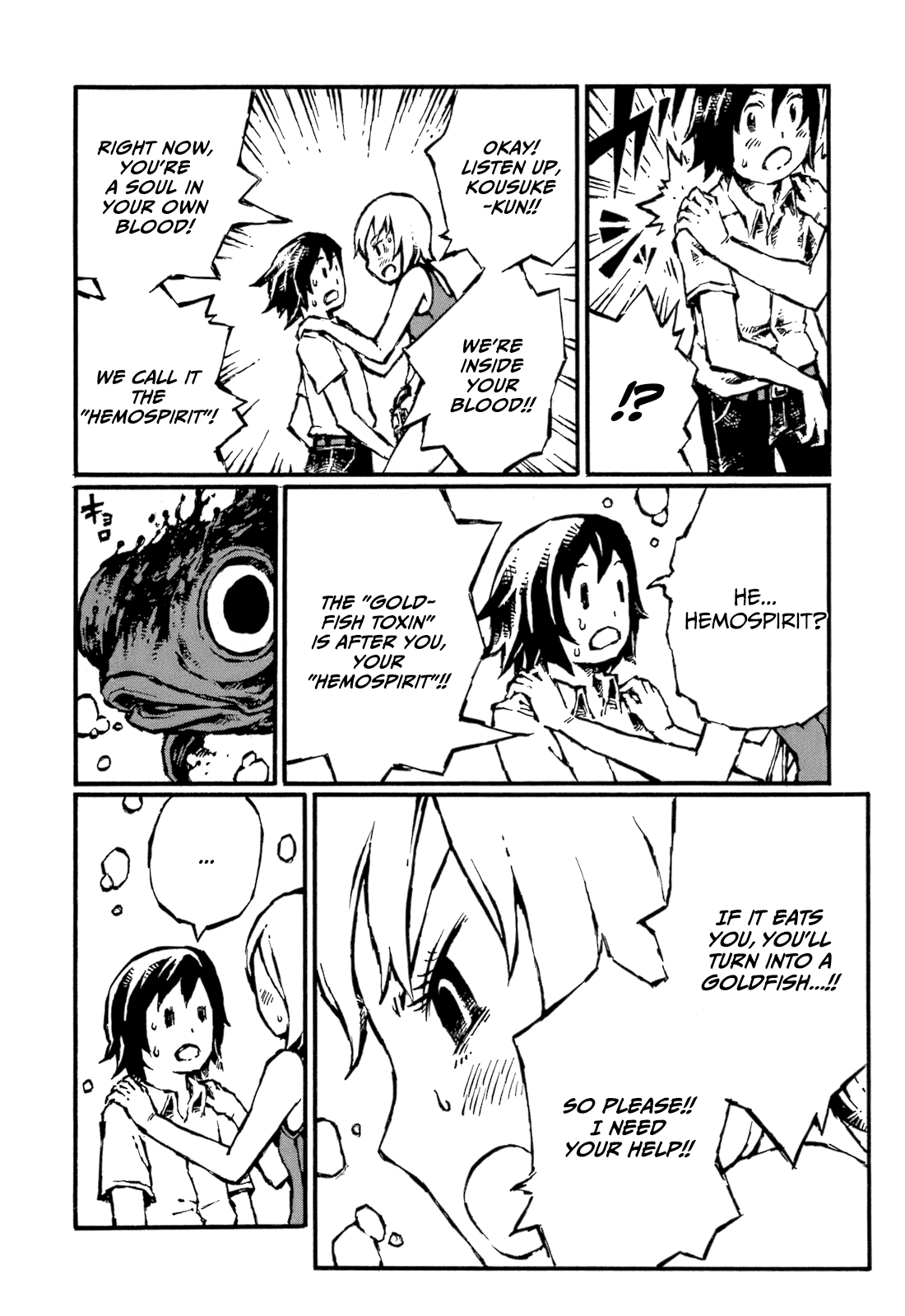 Chimoguri Ringo to Kingyobachi Otoko Chapter 3 page 12 - Chapter 3