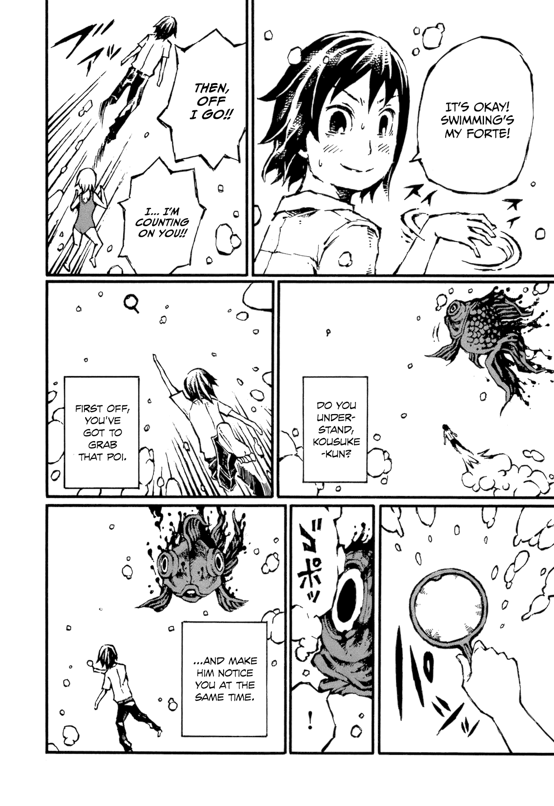 Chimoguri Ringo to Kingyobachi Otoko Chapter 3 page 14 - Chapter 3