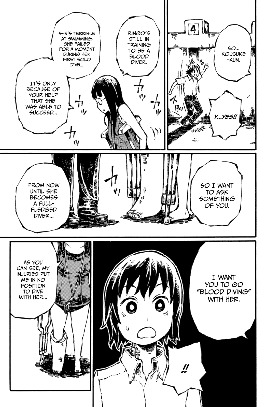 Chimoguri Ringo to Kingyobachi Otoko Chapter 3 page 27 - Chapter 3