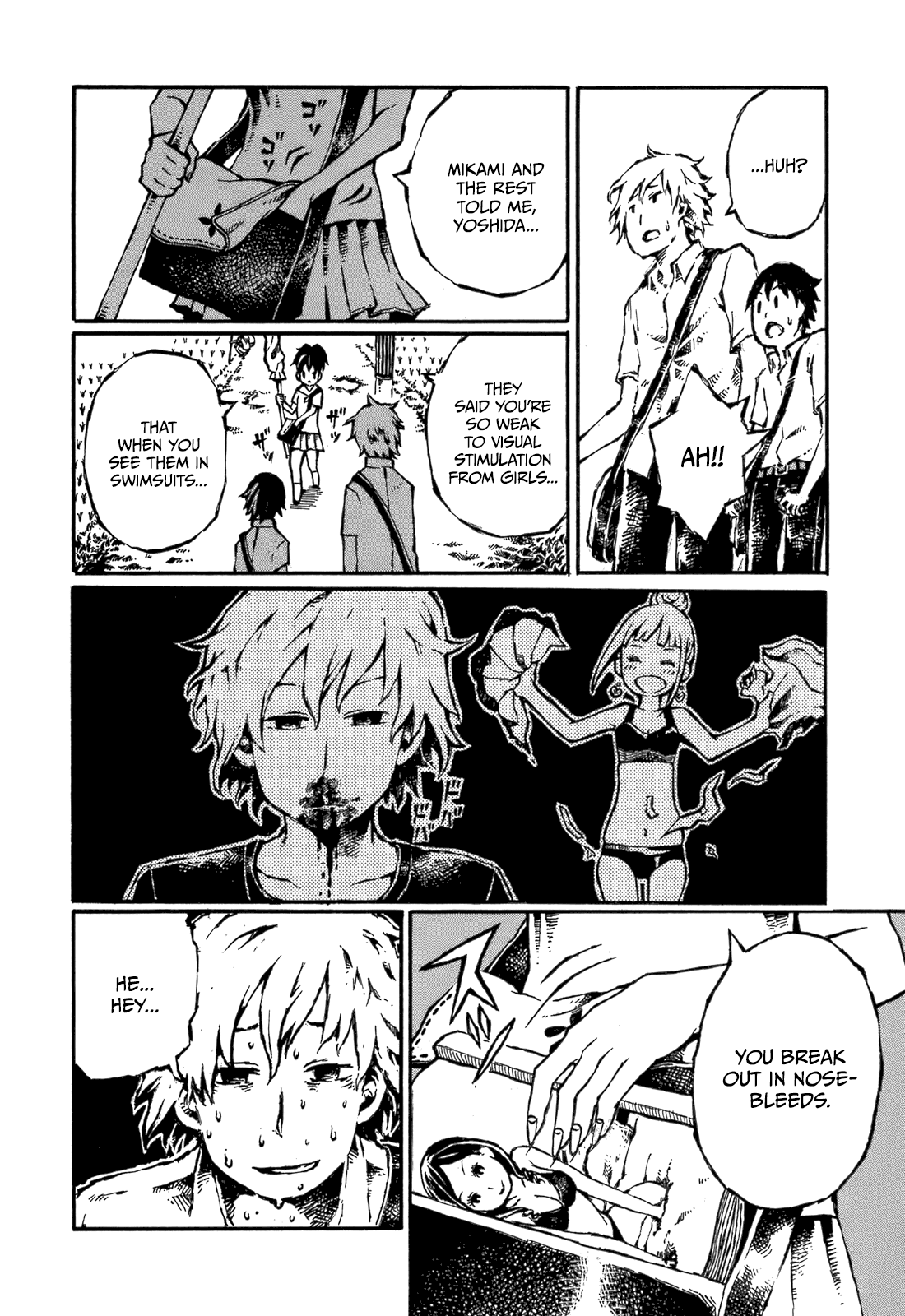 Chimoguri Ringo to Kingyobachi Otoko Chapter 4 page 12 - Chapter 4