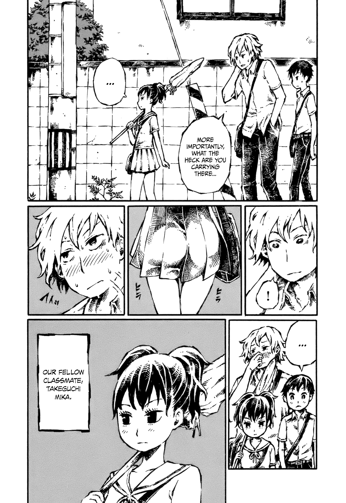 Chimoguri Ringo to Kingyobachi Otoko Chapter 4 page 8 - Chapter 4