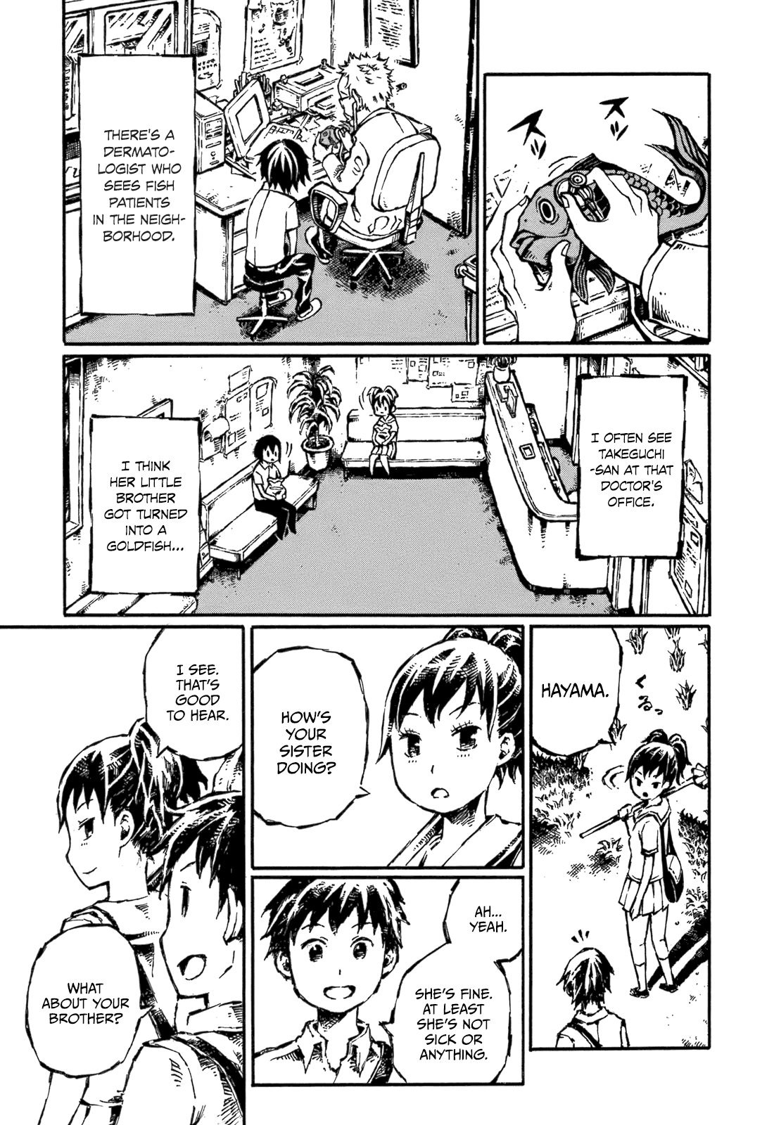 Chimoguri Ringo to Kingyobachi Otoko Chapter 4 page 9 - Chapter 4