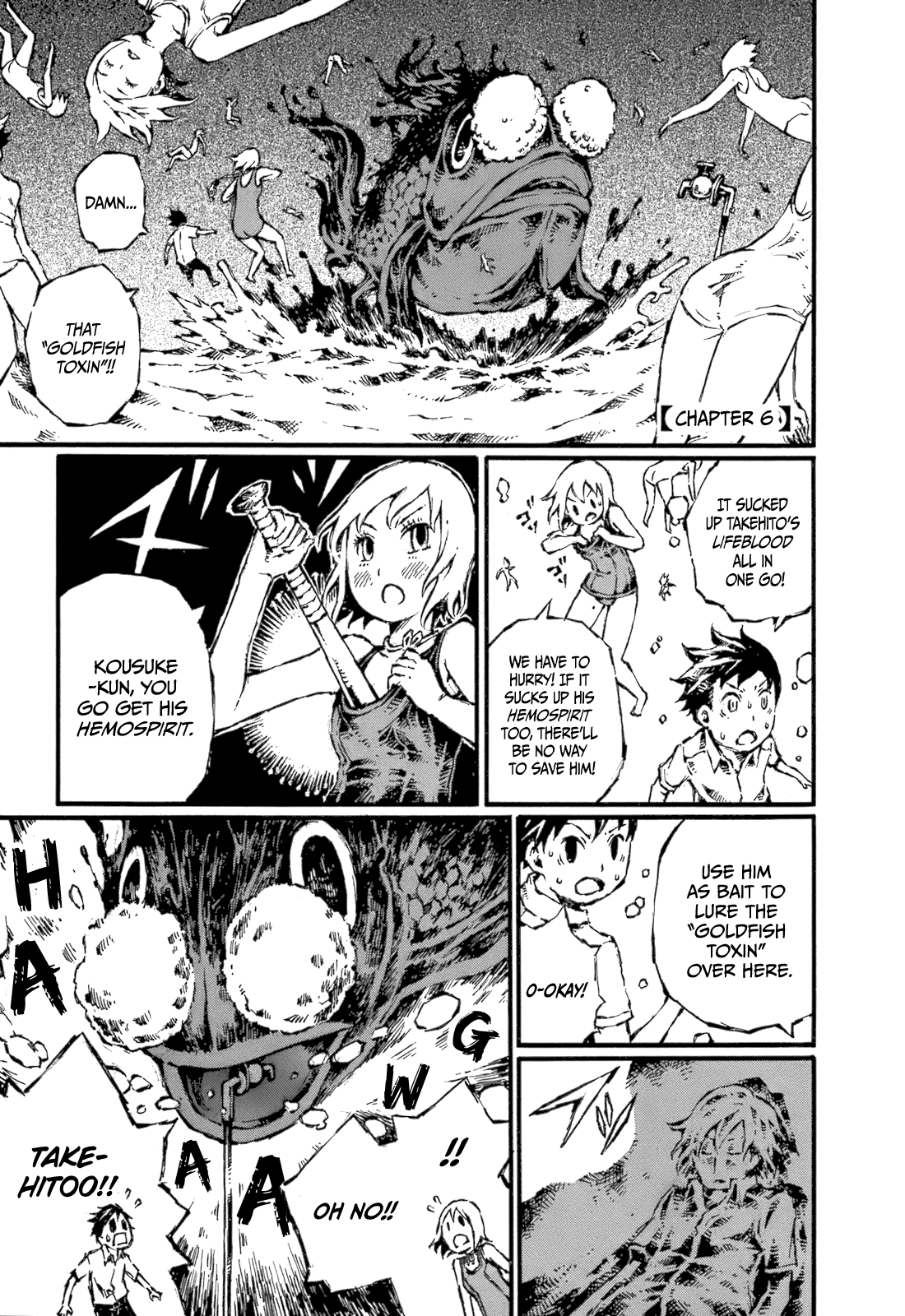 Chimoguri Ringo to Kingyobachi Otoko Chapter 6 page 1 - Chapter 6