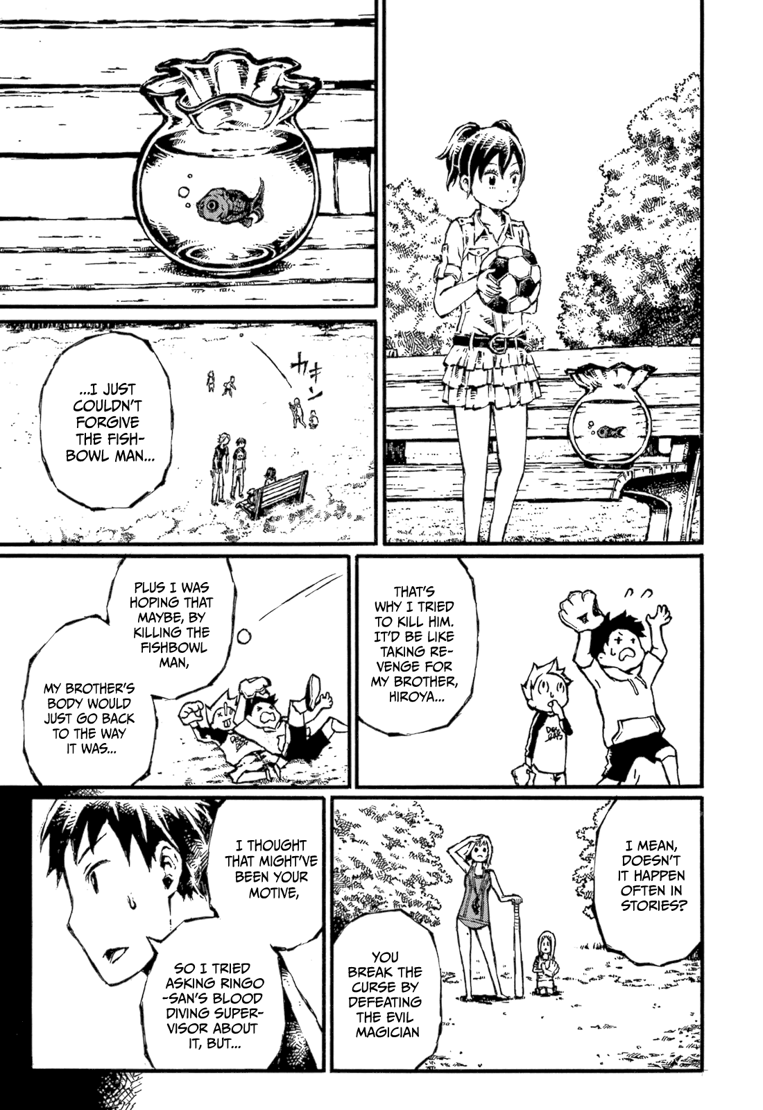 Chimoguri Ringo to Kingyobachi Otoko Chapter 6 page 17 - Chapter 6
