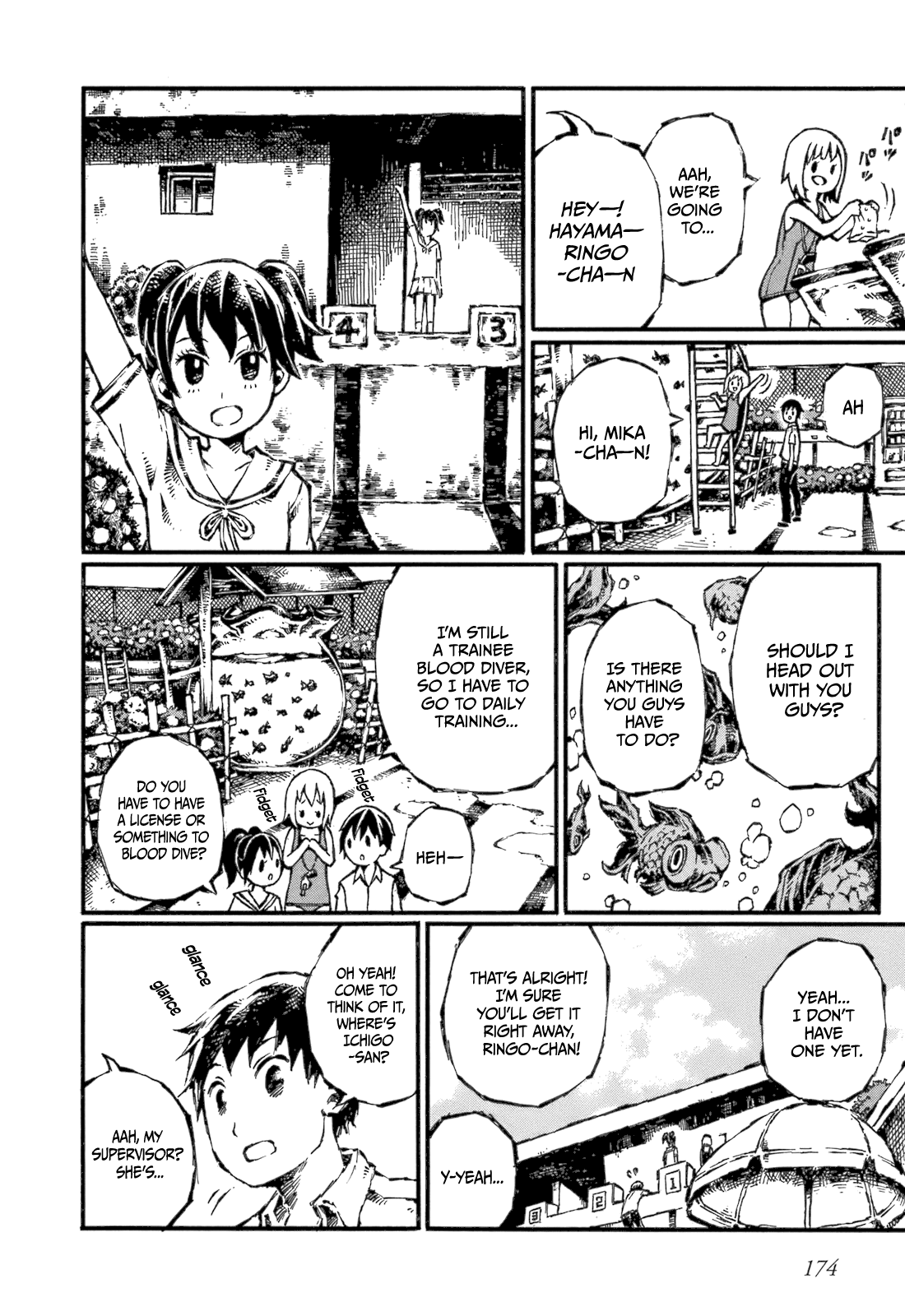 Chimoguri Ringo to Kingyobachi Otoko Chapter 7 page 8 - Chapter 7