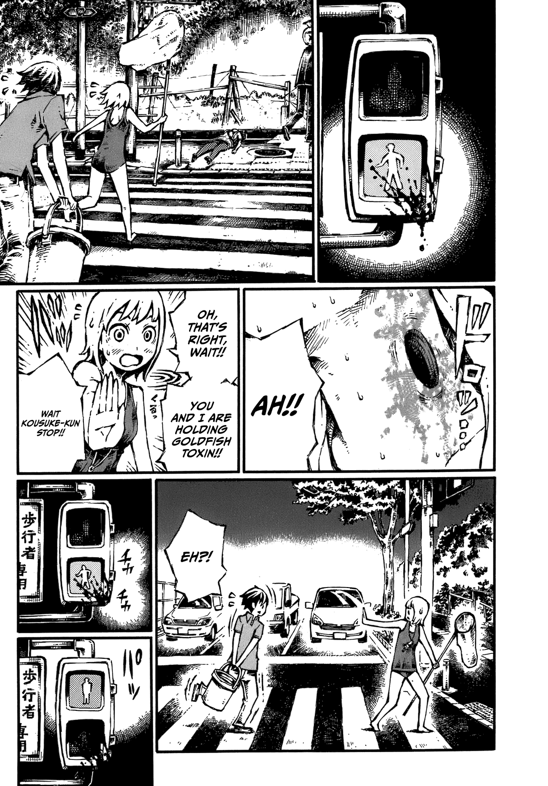 Chimoguri Ringo to Kingyobachi Otoko Chapter 8 page 10 - Chapter 8