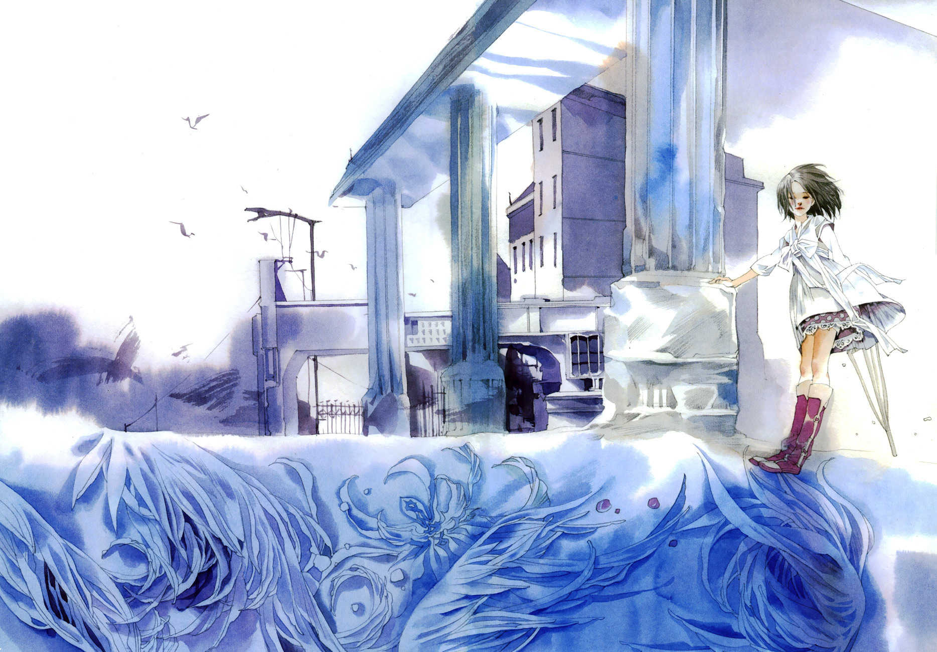 China Girls Chapter 12.5 page 11 - Chapter 12.5: Author Information & Extra Art [END]