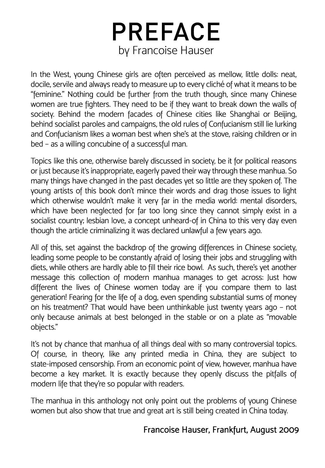 China Girls Chapter 12.5 page 2 - Chapter 12.5: Author Information & Extra Art [END]