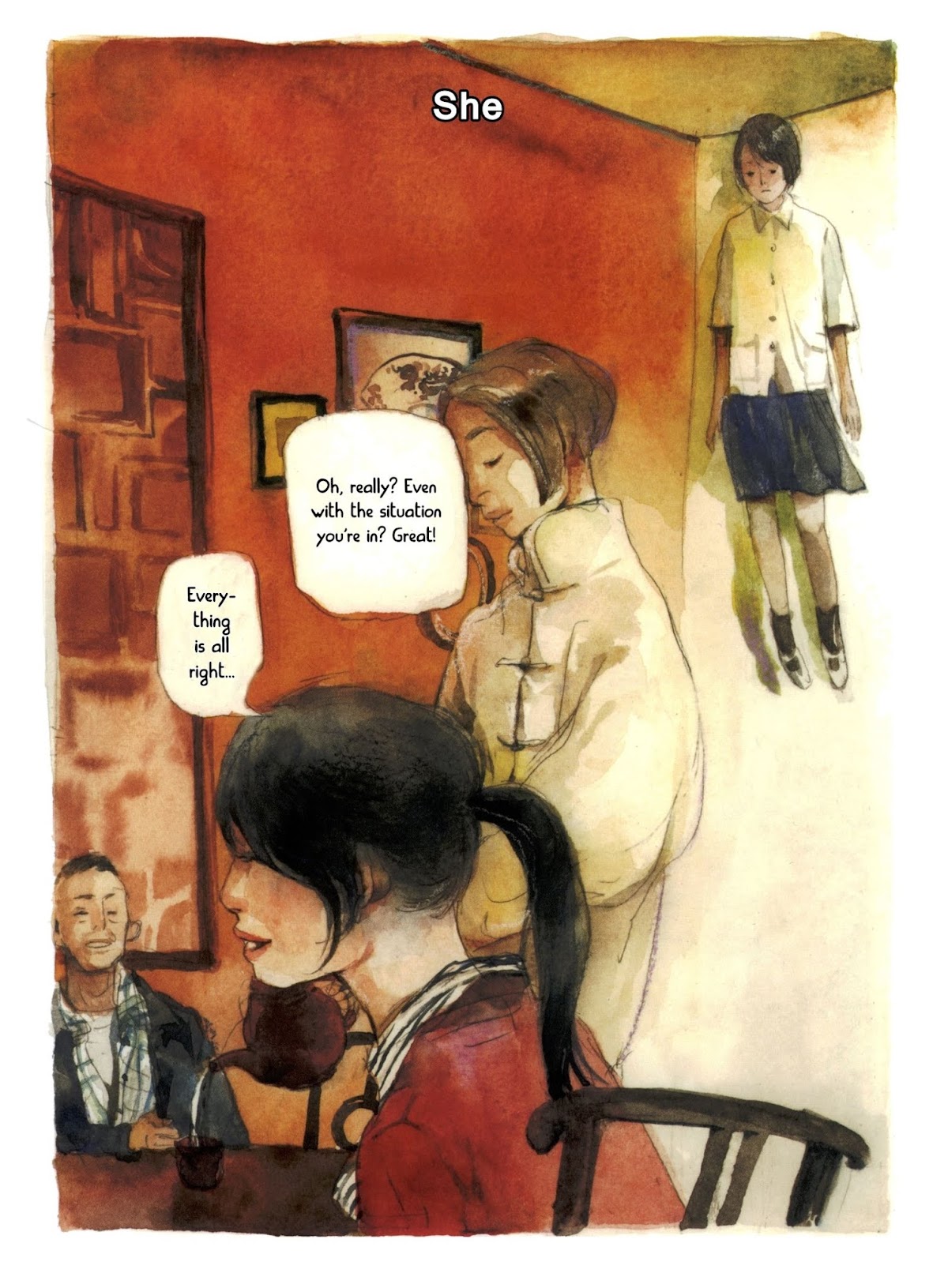 China Girls Chapter 3 page 1 - Chapter 3: She (Rain)