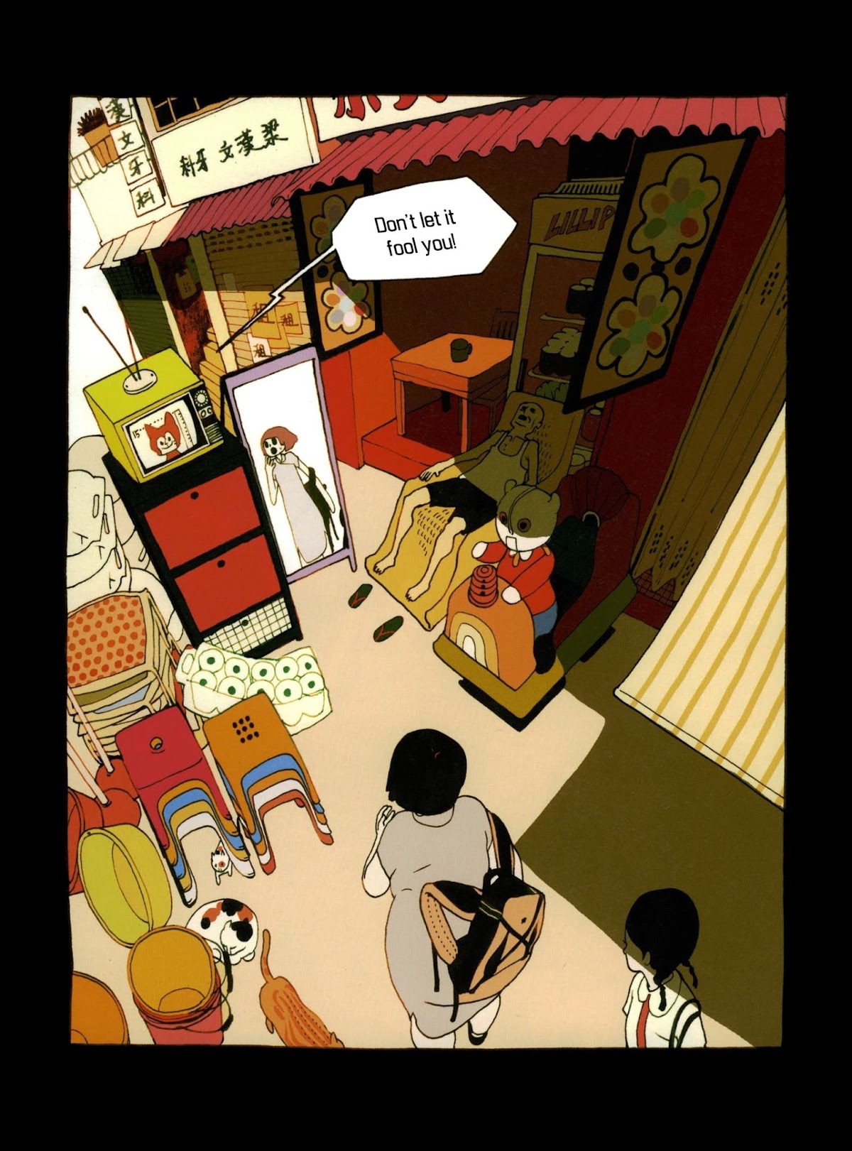 China Girls Chapter 4 page 11 - Chapter 4: Apple Baby Cat (Little Thunder)