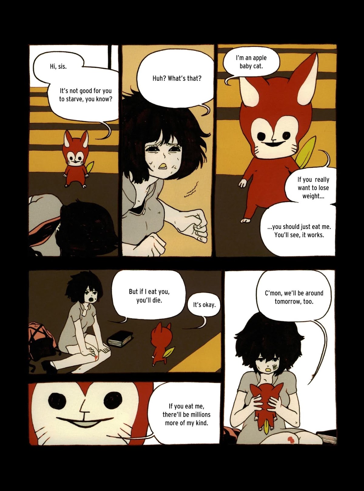 China Girls Chapter 4 page 6 - Chapter 4: Apple Baby Cat (Little Thunder)