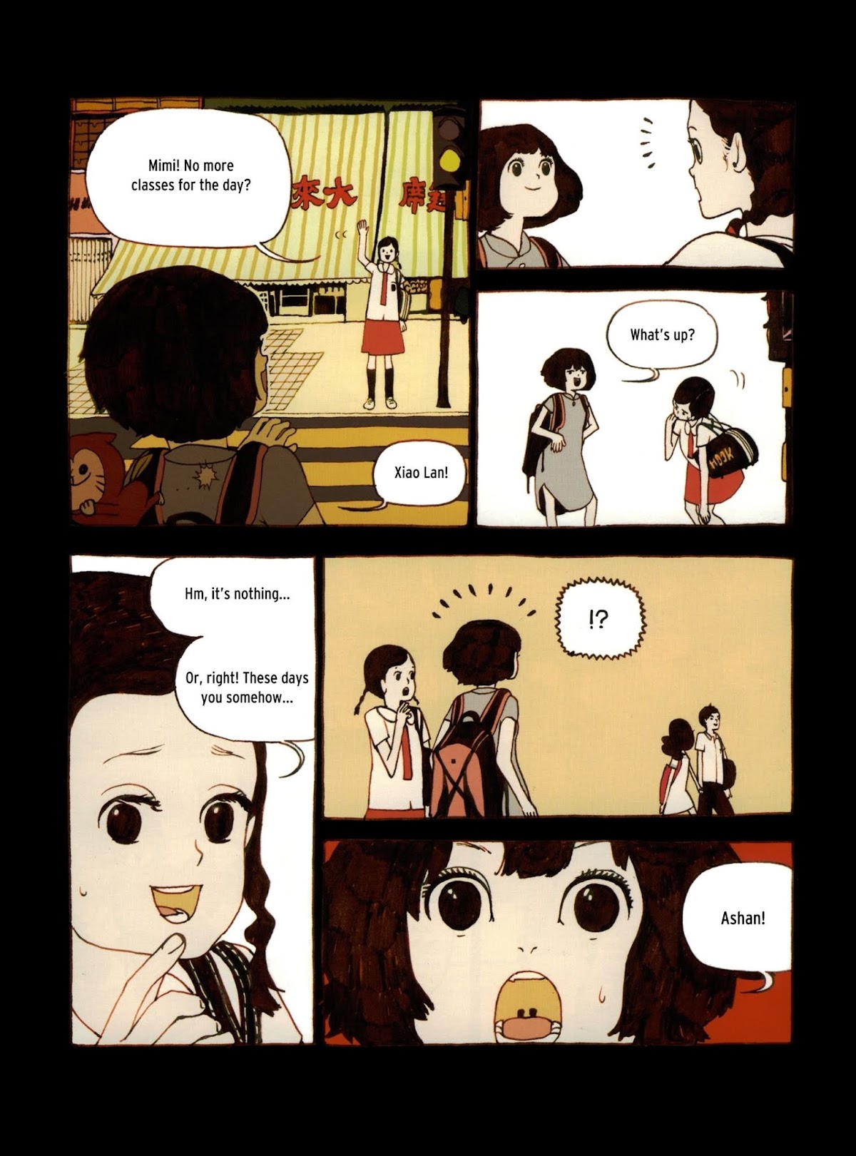 China Girls Chapter 4 page 8 - Chapter 4: Apple Baby Cat (Little Thunder)