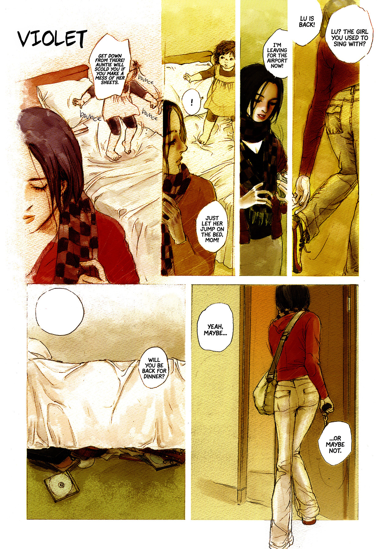 China Girls Chapter 6 page 2 - Chapter 6: Violet (Hu Rong)