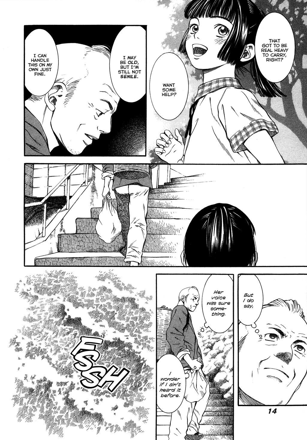 Chinatsu no Uta Chapter 1 page 14 - Chapter 1: Butterfly