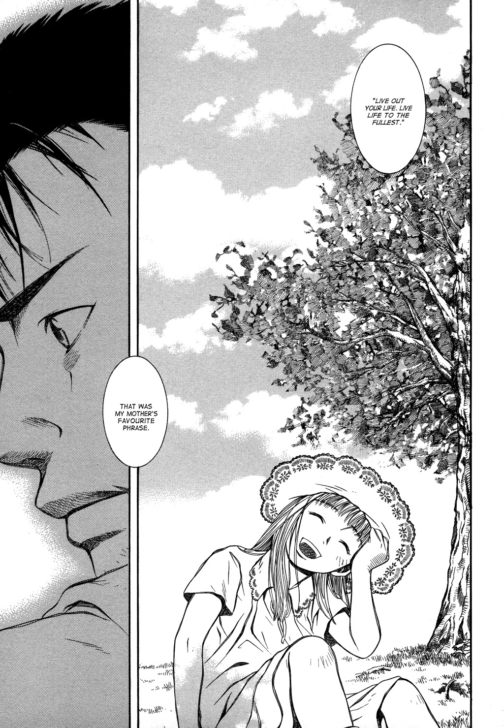 Chinatsu no Uta Chapter 11 page 14 - Chapter 11: Pink shell
