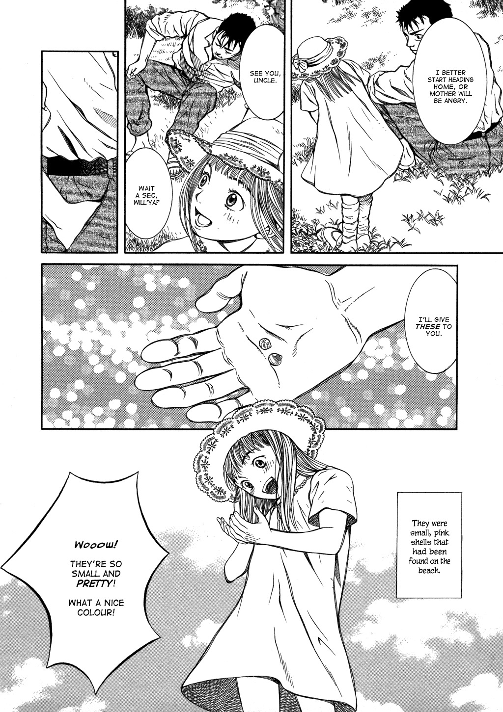 Chinatsu no Uta Chapter 11 page 15 - Chapter 11: Pink shell
