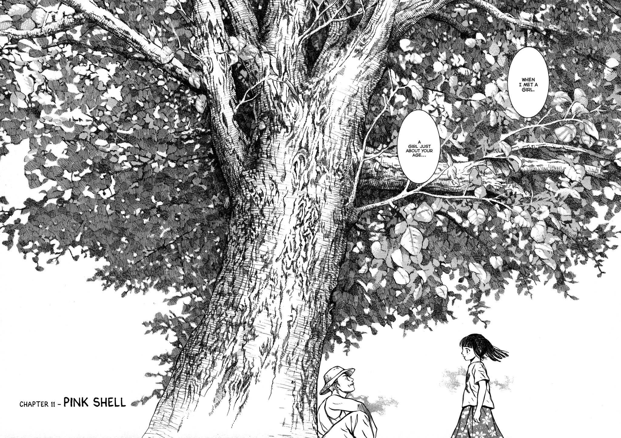 Chinatsu no Uta Chapter 11 page 2 - Chapter 11: Pink shell