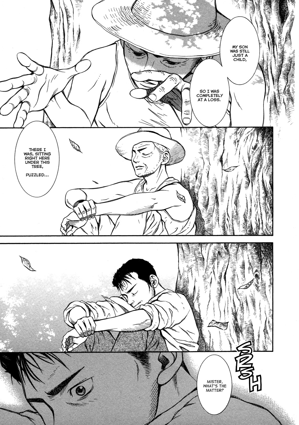 Chinatsu no Uta Chapter 11 page 4 - Chapter 11: Pink shell