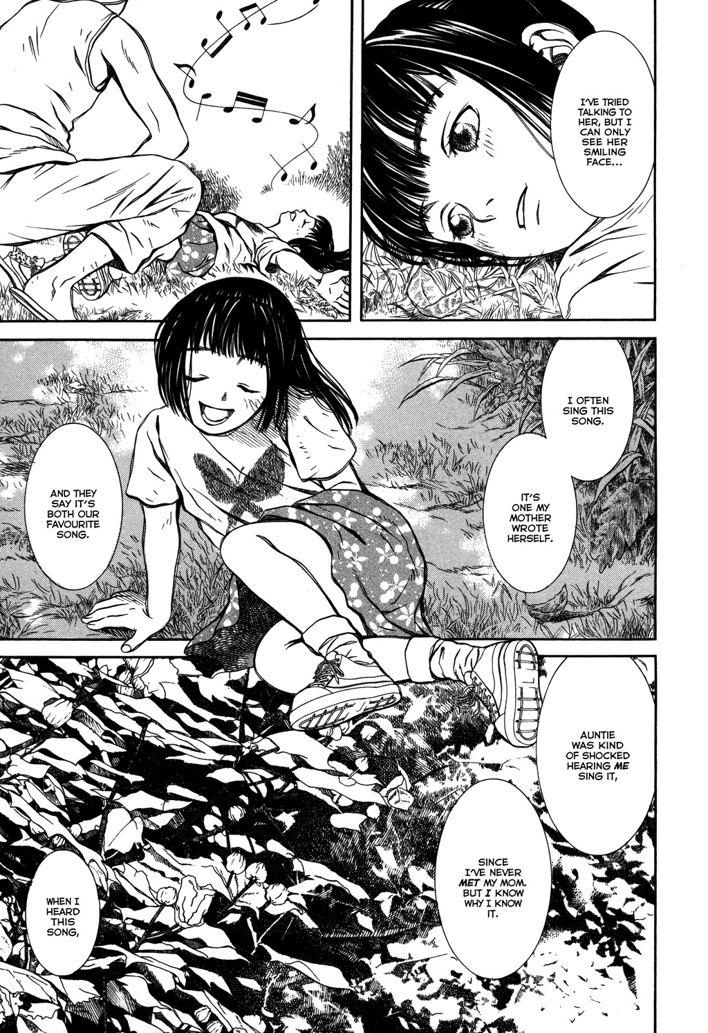 Chinatsu no Uta Chapter 12 page 5 - Chapter 12: Mother's song