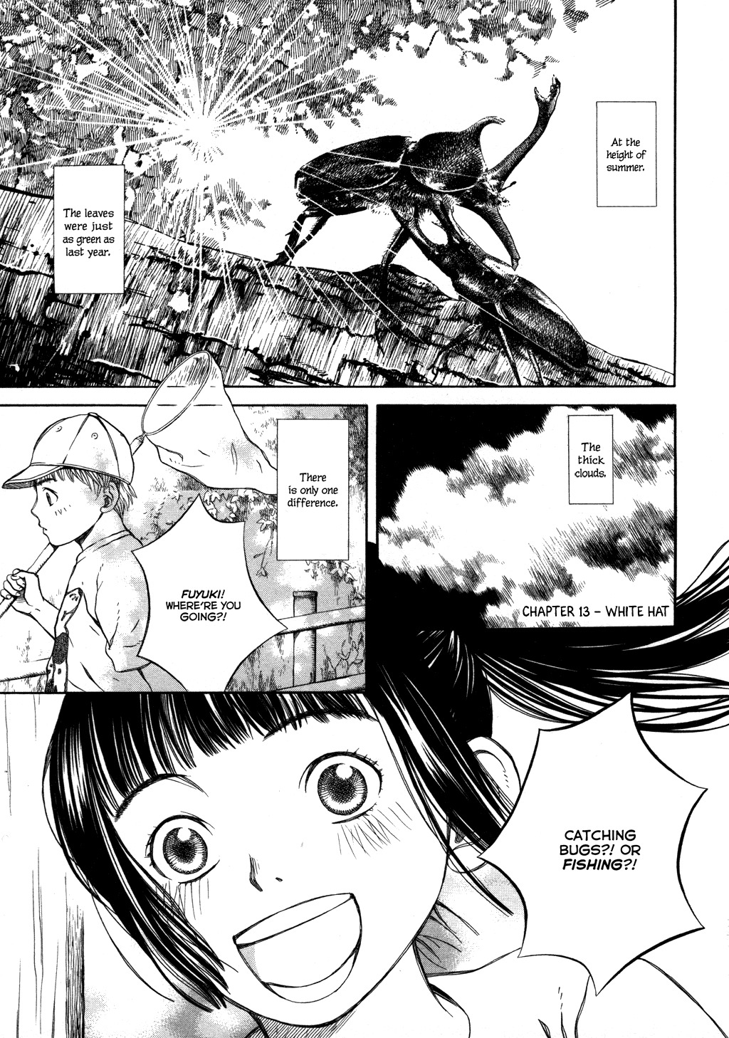 Chinatsu no Uta Chapter 13 page 1 - Chapter 13: White hat