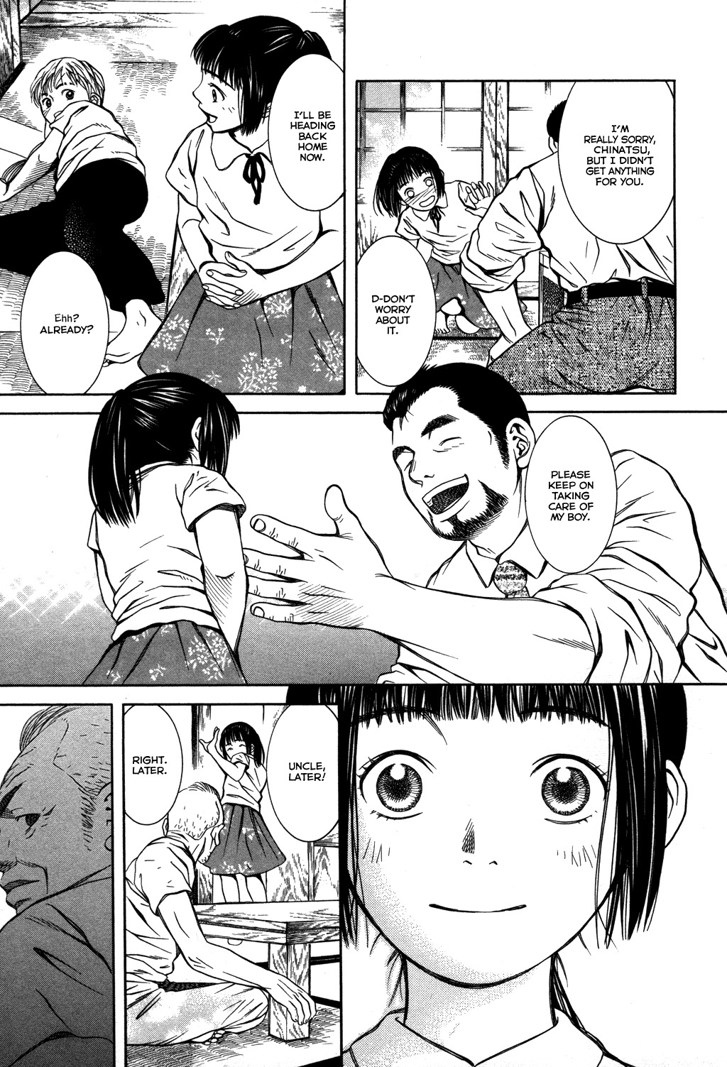 Chinatsu no Uta Chapter 14 page 13 - Chapter 14: Dad