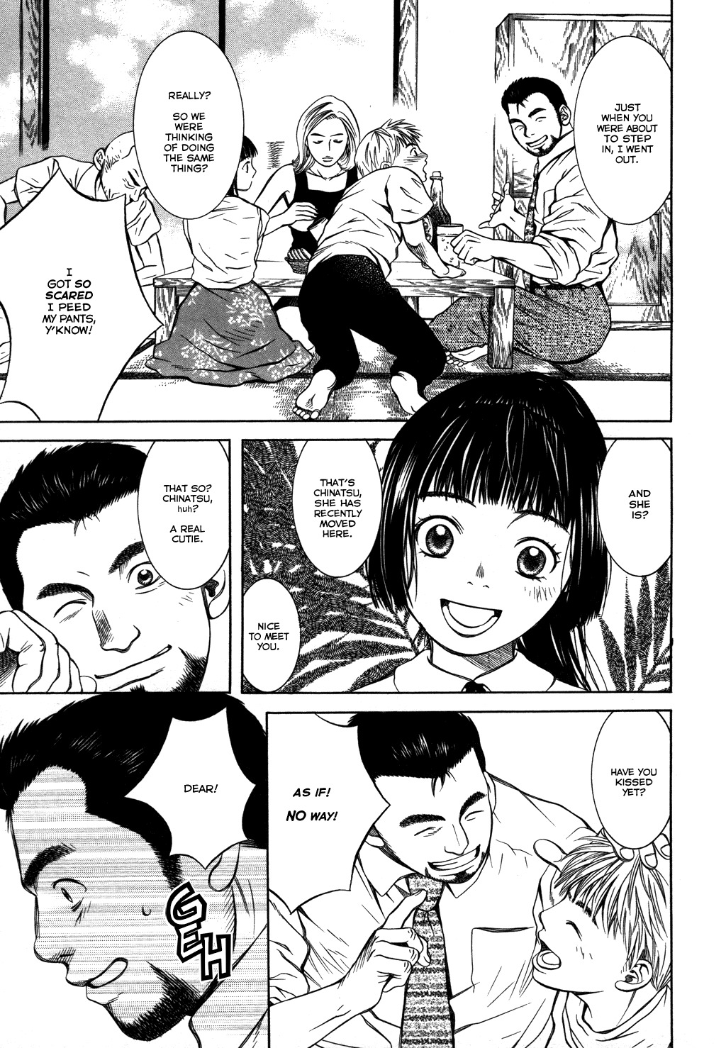 Chinatsu no Uta Chapter 14 page 9 - Chapter 14: Dad