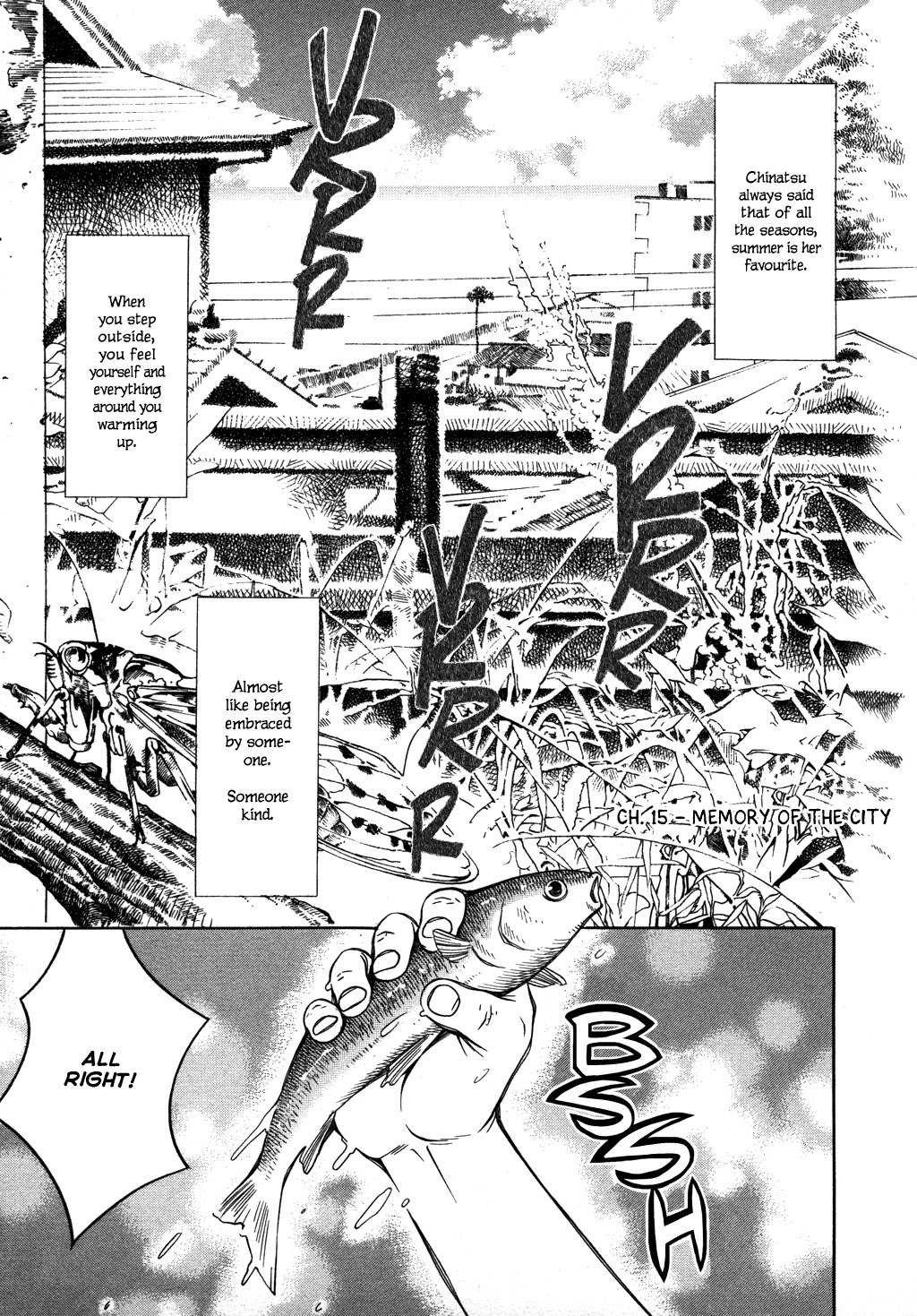 Chinatsu no Uta Chapter 15 page 1 - Chapter 15: Memory of the City