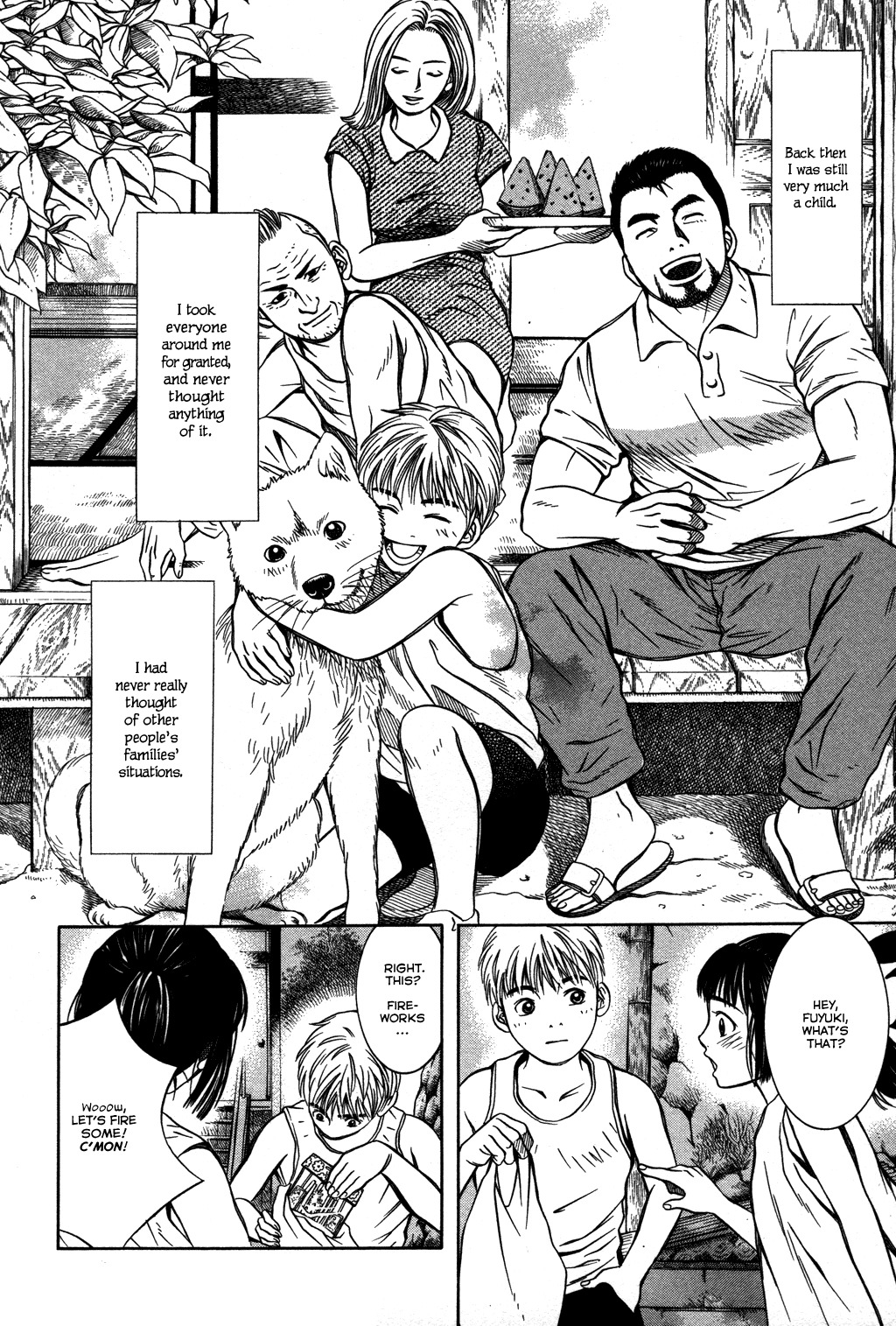 Chinatsu no Uta Chapter 16 page 10 - Chapter 16: Family