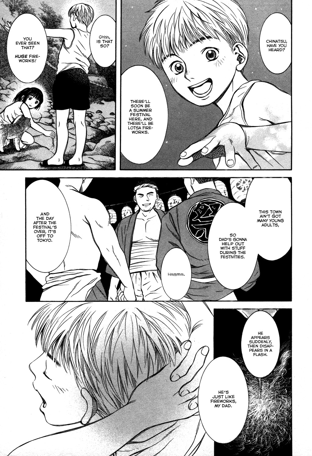 Chinatsu no Uta Chapter 16 page 13 - Chapter 16: Family
