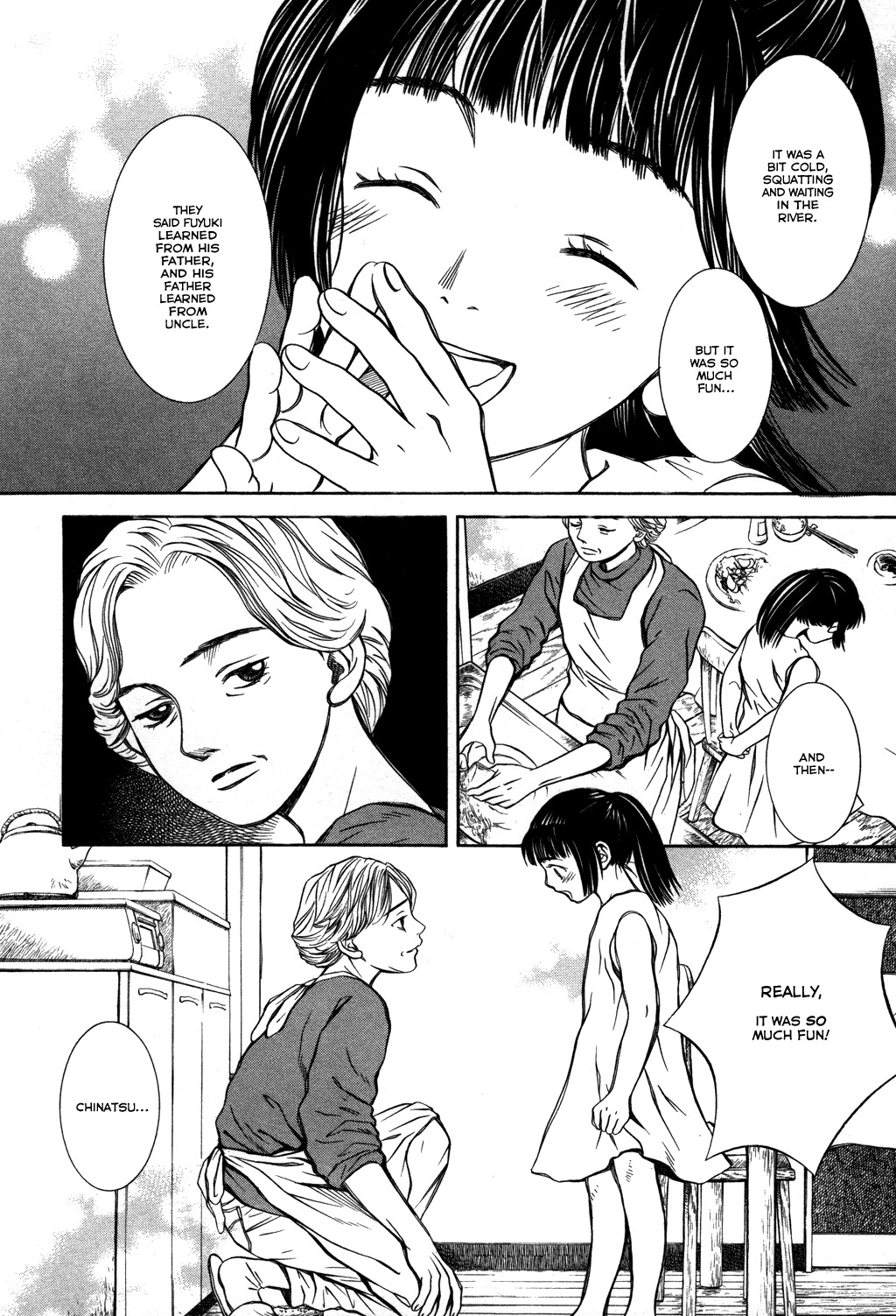 Chinatsu no Uta Chapter 16 page 4 - Chapter 16: Family