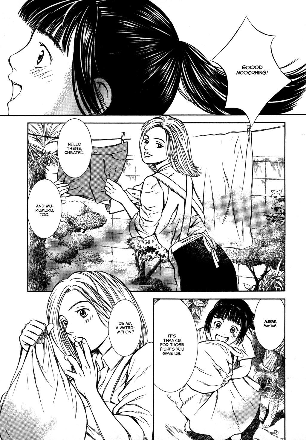 Chinatsu no Uta Chapter 17 page 3 - Chapter 17: Way home