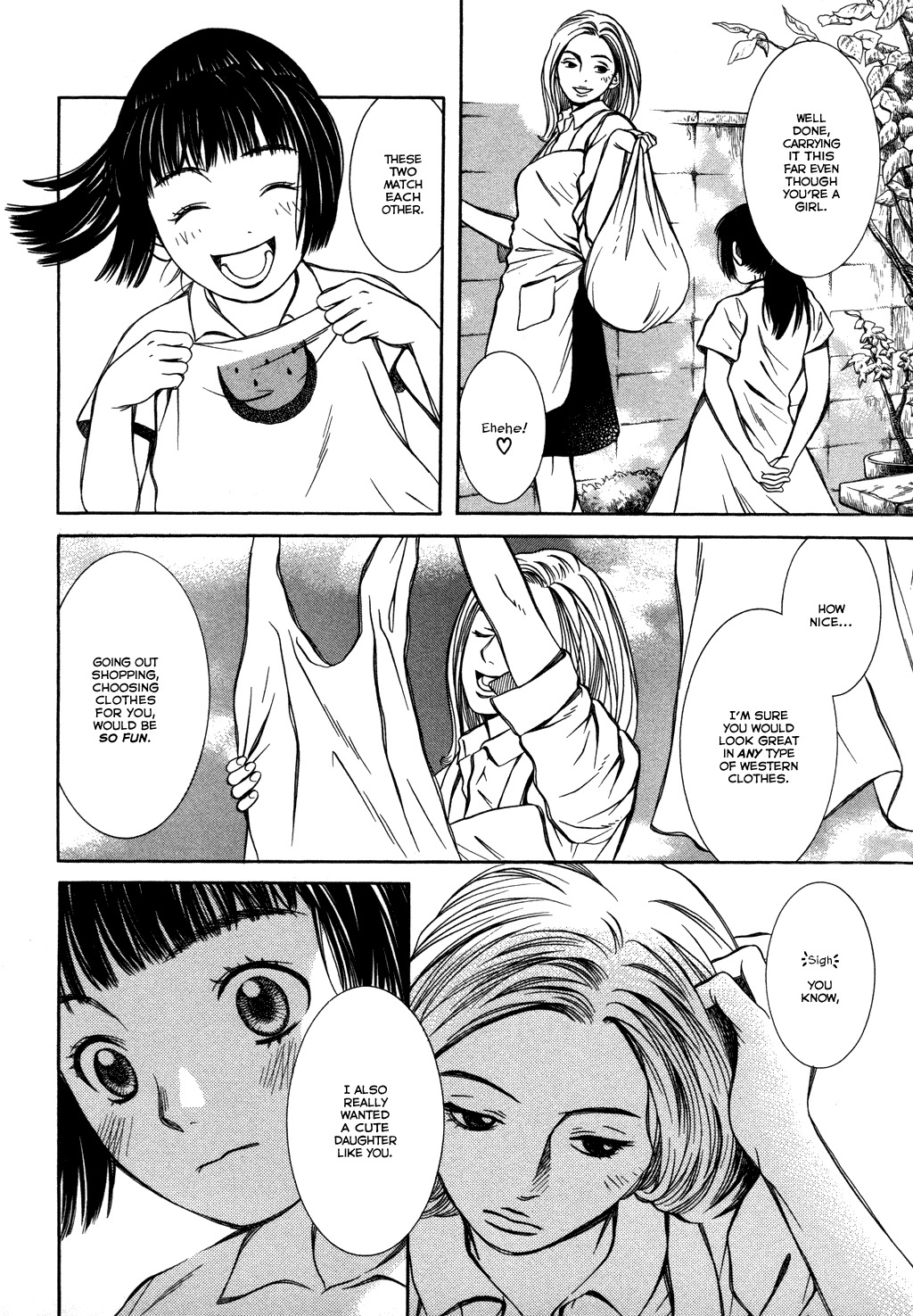 Chinatsu no Uta Chapter 17 page 4 - Chapter 17: Way home