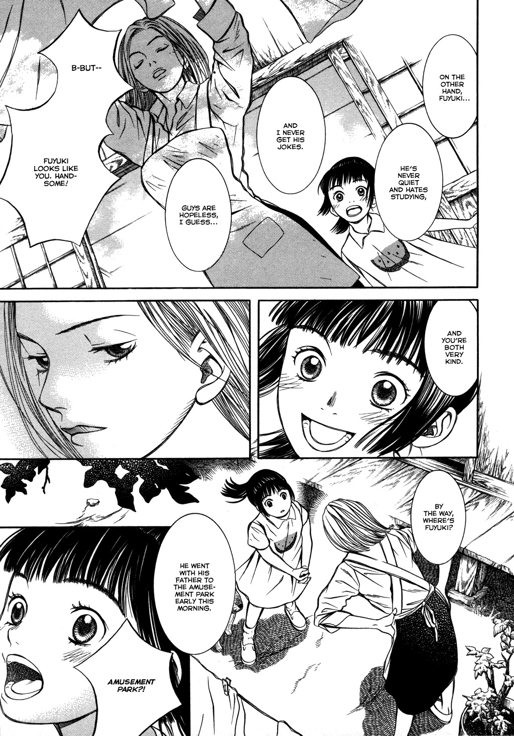 Chinatsu no Uta Chapter 17 page 5 - Chapter 17: Way home
