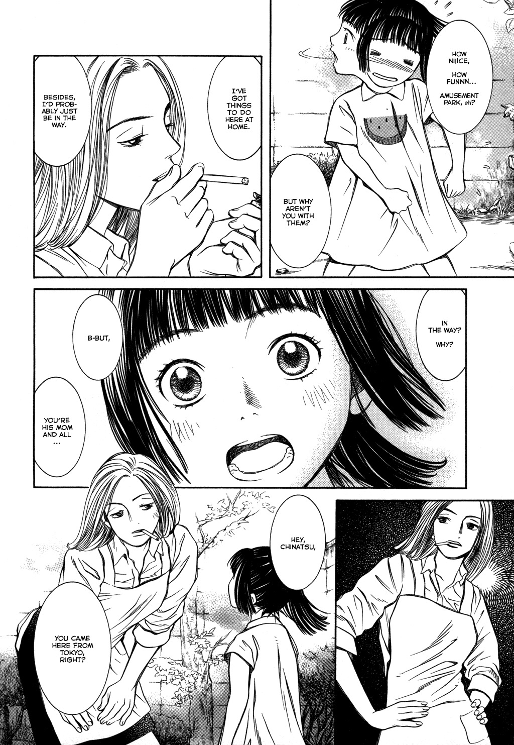Chinatsu no Uta Chapter 17 page 6 - Chapter 17: Way home