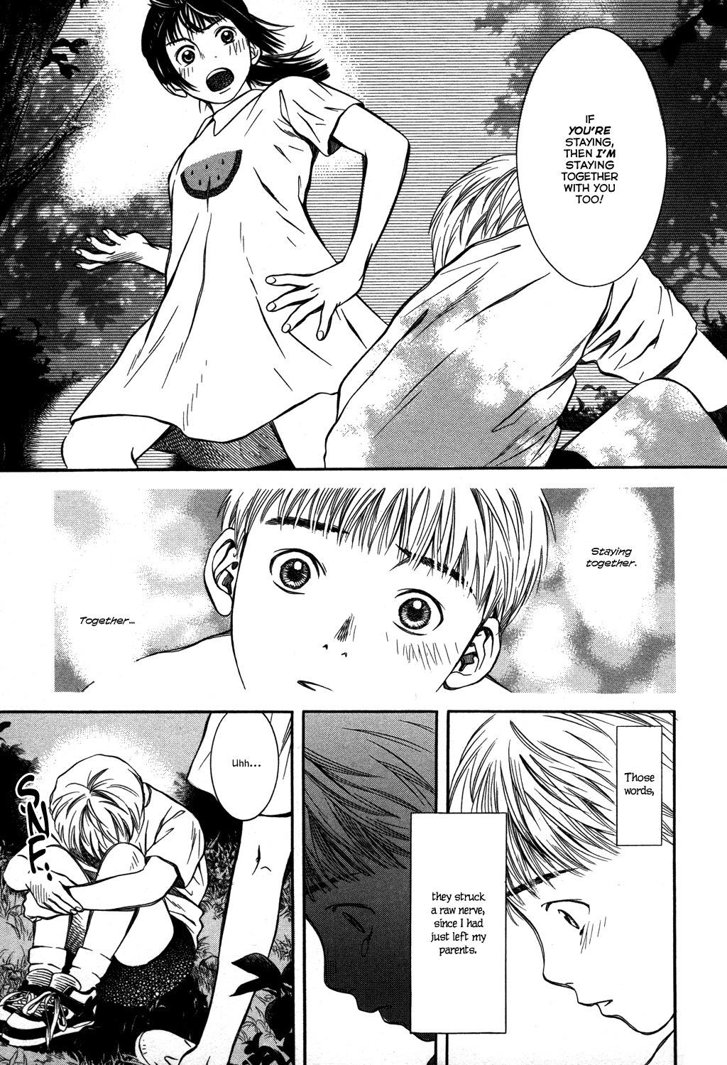 Chinatsu no Uta Chapter 19 page 10 - Chapter 19: Running Away