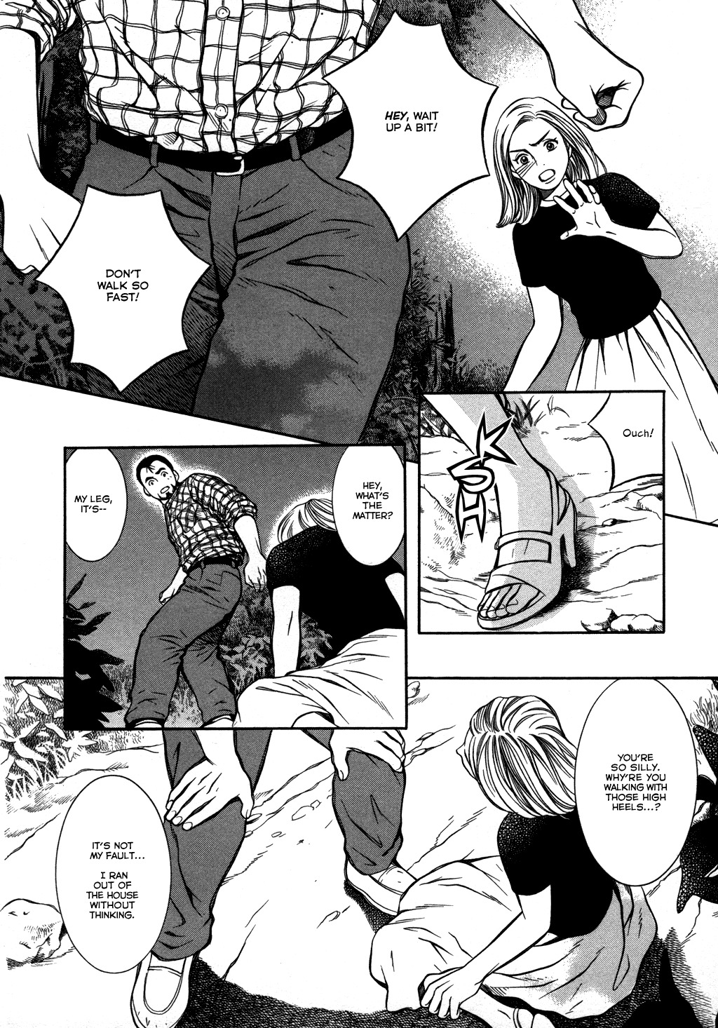 Chinatsu no Uta Chapter 19 page 17 - Chapter 19: Running Away