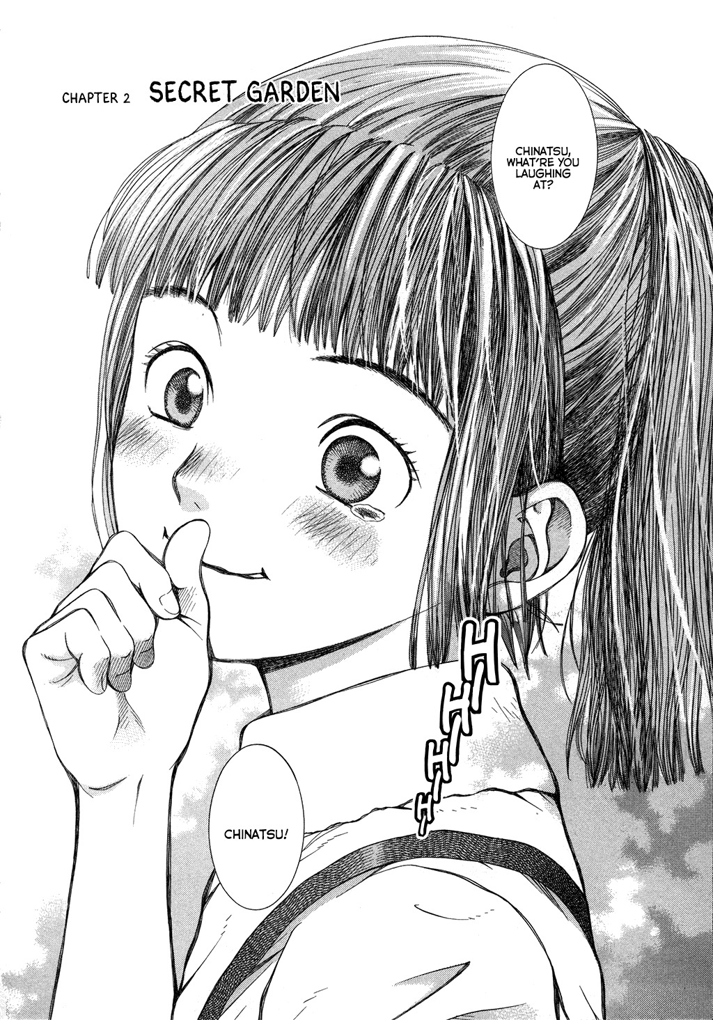 Chinatsu no Uta Chapter 2 page 2 - Chapter 2: Secret Garden