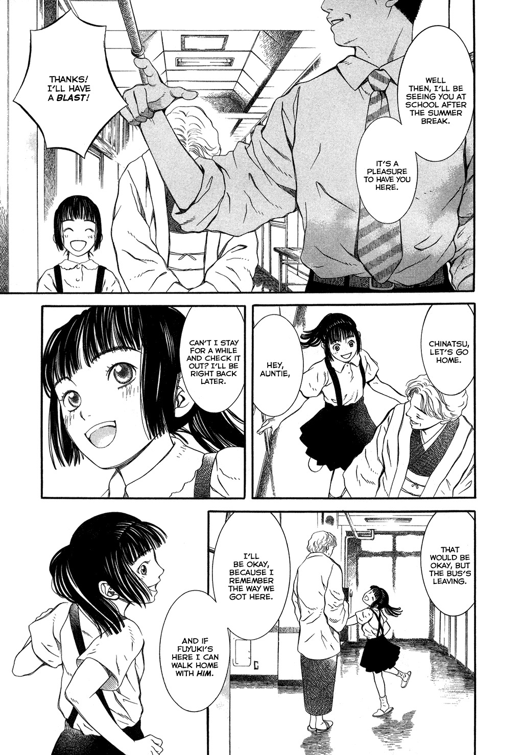 Chinatsu no Uta Chapter 2 page 3 - Chapter 2: Secret Garden