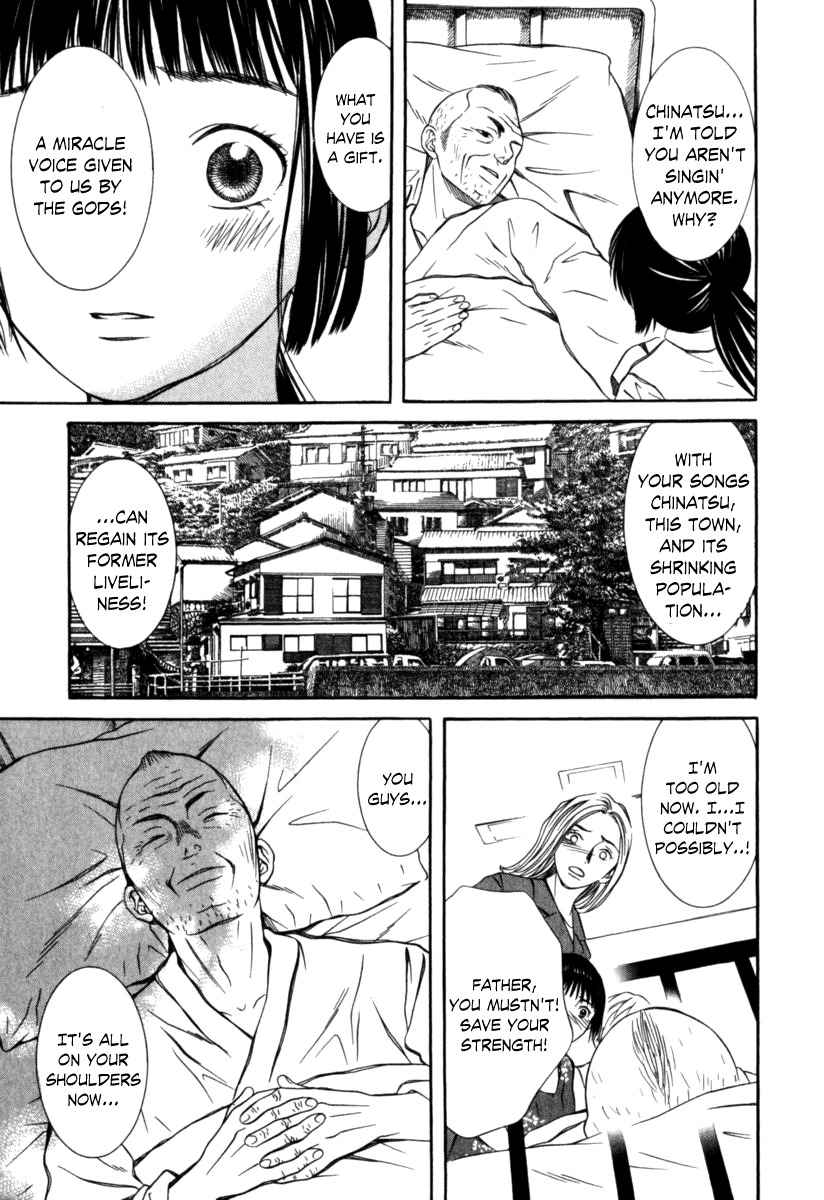 Chinatsu no Uta Chapter 31 page 9 - Chapter 31: Shining Light